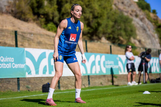 Kosovare Asllani of the Swedish women's national football