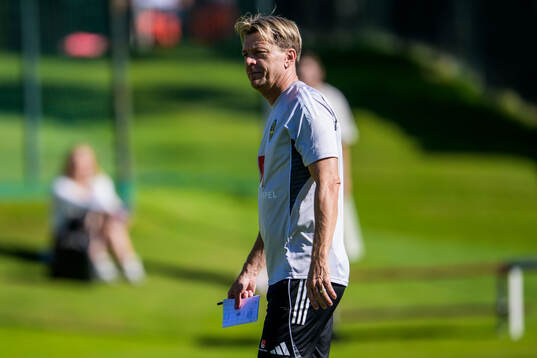 Head coach Tony Gustavsson of the Swedish women's national