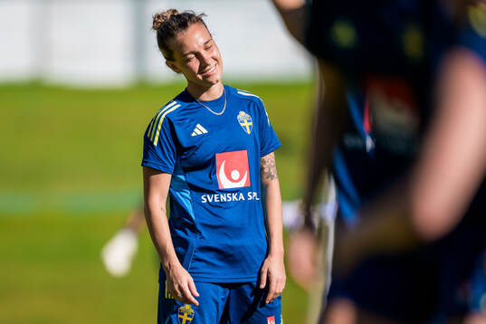 Julia Zigiotti Olme of the Swedish women's national