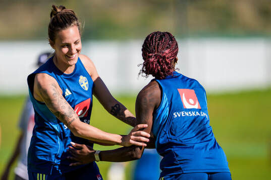 Nathalie Björn of the Swedish women's national football