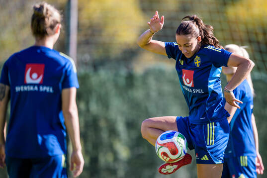 Rosa Kafaji of the Swedish women's national football team