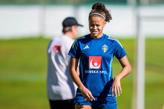 Felicia Schröder of the Swedish women's national football