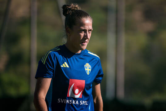 Filippa Angeldahl of the Swedish women's national football