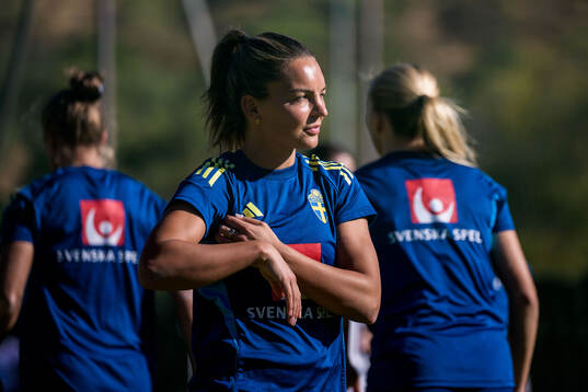 Johanna Rytting Kaneryd of the Swedish women's national