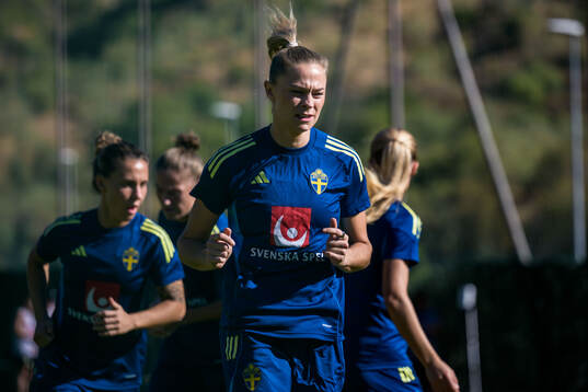 Fridolina Rolfö of the Swedish women's national football
