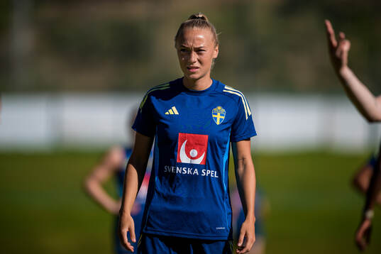 Hanna Bennison of the Swedish women's national football