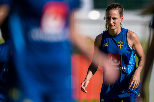 Nathalie Björn of the Swedish women's national football