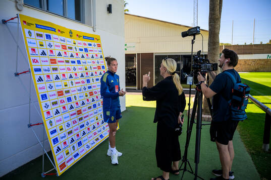 Filippa Angeldahl of the Swedish women's national football