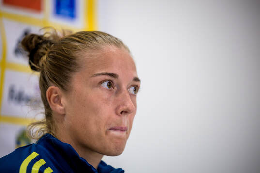 Filippa Angeldahl of the Swedish women's national football
