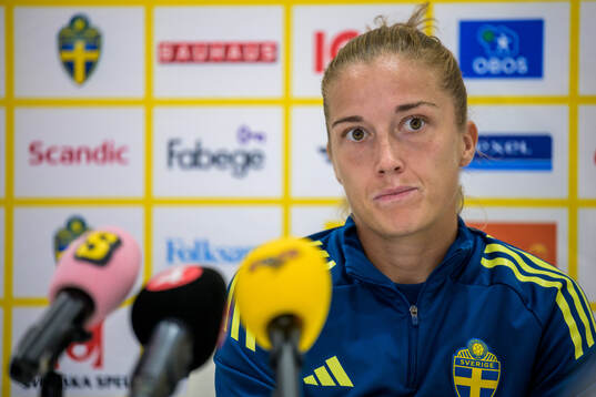 Filippa Angeldahl of the Swedish women's national football