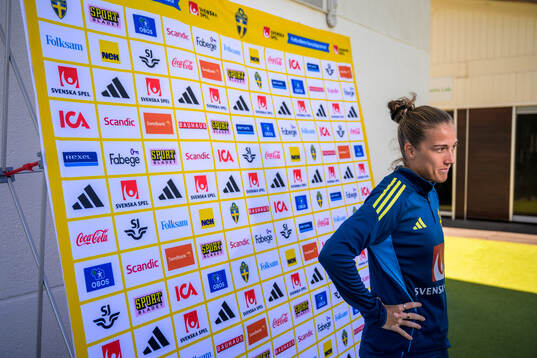 Filippa Angeldahl of the Swedish women's national football