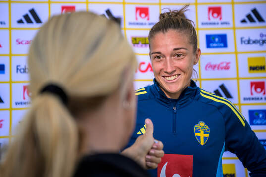 Filippa Angeldahl of the Swedish women's national football