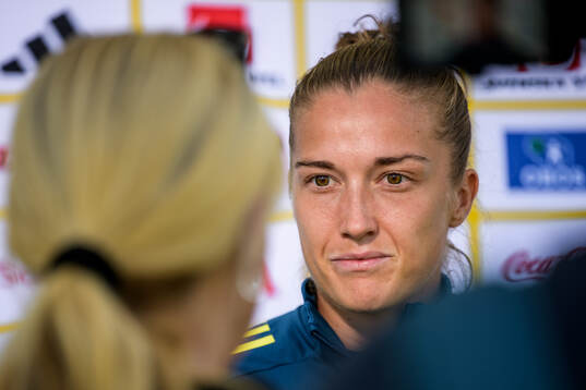 Filippa Angeldahl of the Swedish women's national football