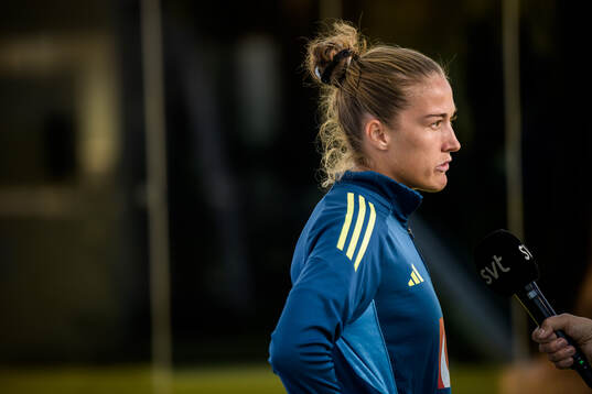 Filippa Angeldahl of the Swedish women's national football