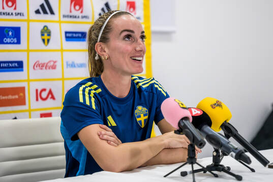 Kosovare Asllani of the Swedish women's national football