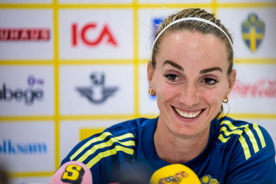 Kosovare Asllani of the Swedish women's national football