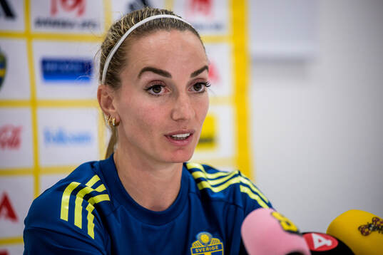 Kosovare Asllani of the Swedish women's national football