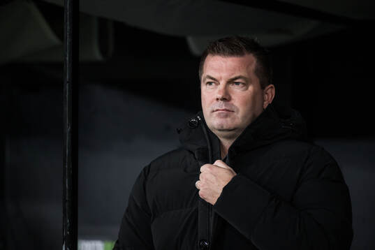Head coach Jens Gustafsson of Häcken