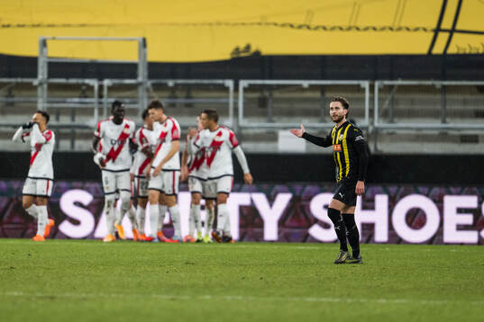 Adam Lundkvist of Häcken looks dejected