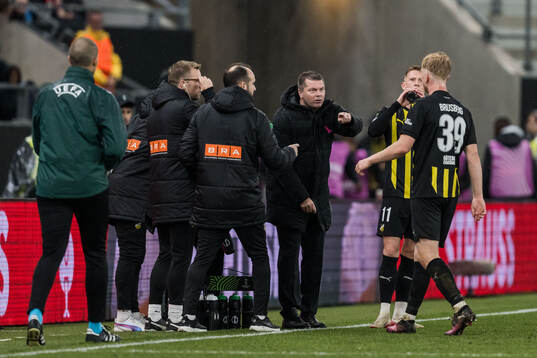 Head coach Jens Gustafsson of Häcken