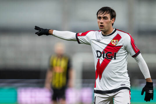 Pedro Diaz of Rayo Vallecano