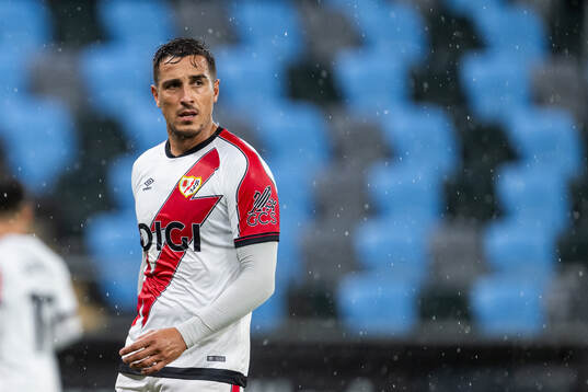 Oscar Trejo of Rayo Vallecano
