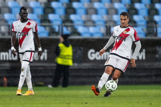 Oscar Trejo of Rayo Vallecano
