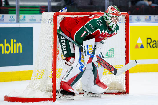 Frölundas målvakt Lars Johansson
