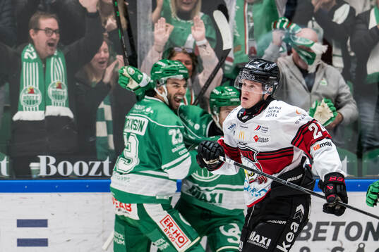 Malmö Redhawks Filip Björkman deppar