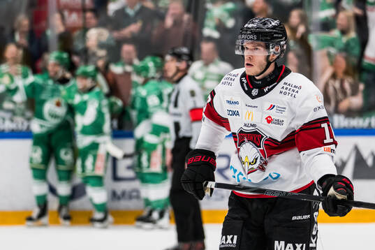 Malmö Redhawks Maximilian Eisenmenger deppar