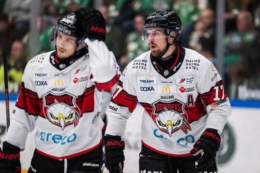Malmö Redhawks Johan Ivarsson deppar
