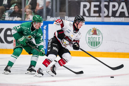 Rögles Fredrik Olofsson och Malmö Redhawks Petter
