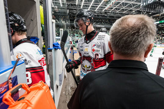 Malmö Redhawks Fredrik Händemark deppar