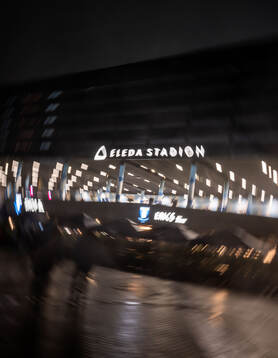 General view outside Eleda Stadion