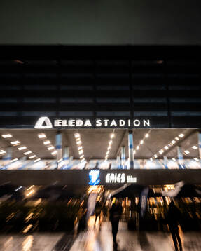 General view outside Eleda Stadion