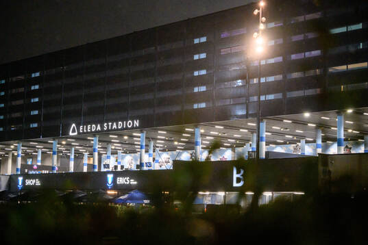 General view outside Eleda Stadion