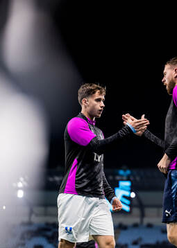 Kenan Busuladzic and Pontus Jansson of Malmö FF
