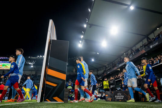 Colin Rösler and Oscar Lewicki of Malmö FF