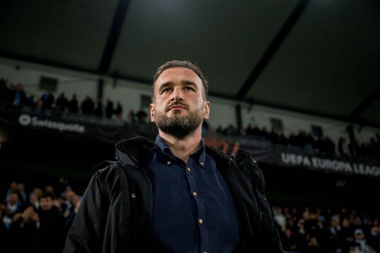 Head coach Anes Mravac of Malmö FF