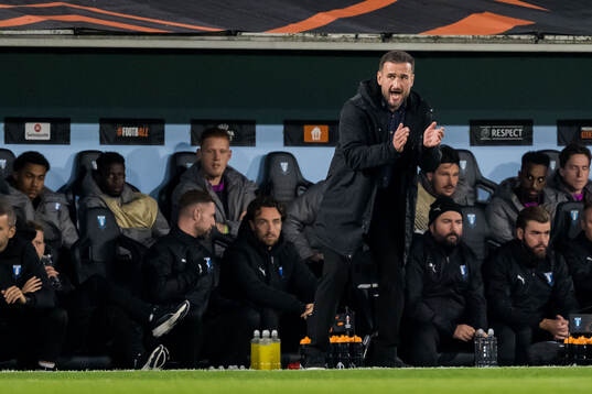 Head coach Anes Mravac of Malmö FF