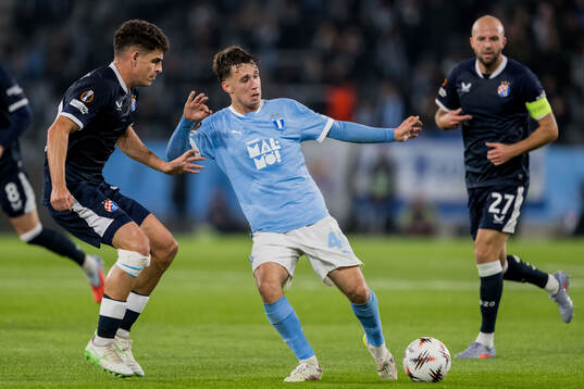 Mateo Lisica of Dinamo Zagreb and Kenan Busuladzic of