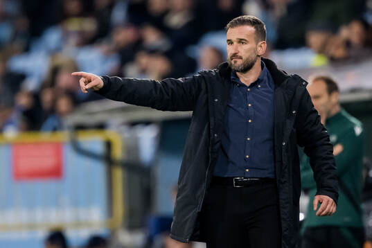 Head coach Anes Mravac of Malmö FF