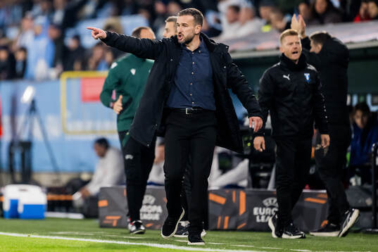 Head coach Anes Mravac of Malmö FF