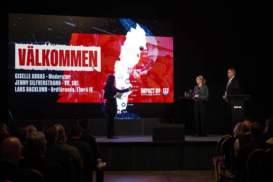 Giselle Abbas, Jenny Silfverstrand, VD SHL och Lars