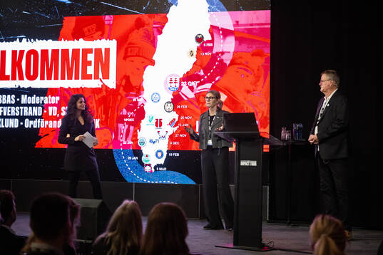 Giselle Abbas, Jenny Silfverstrand, VD SHL och Lars