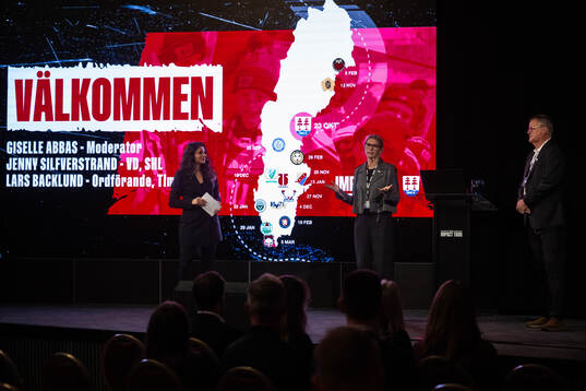 Giselle Abbas, Jenny Silfverstrand, VD SHL och Lars