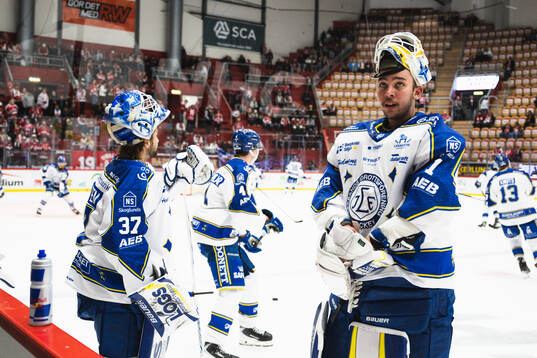 Leksands målvakt Marcus Gidlöf