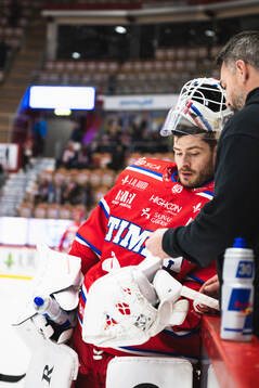 Timrås målvakt Tim Juel