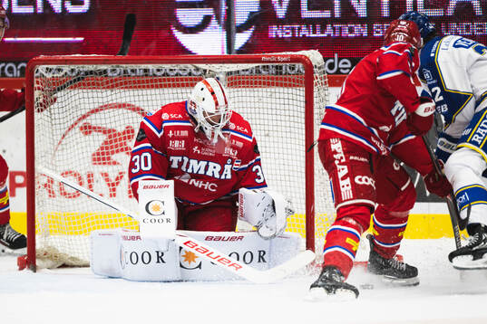 Timrås målvakt Jacob Johansson