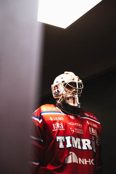 Timrås målvakt Jacob Johansson